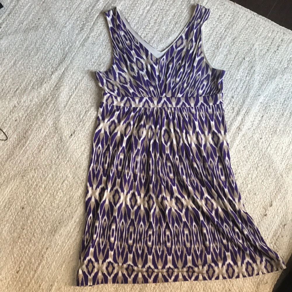 Bright casual dress from LOFT